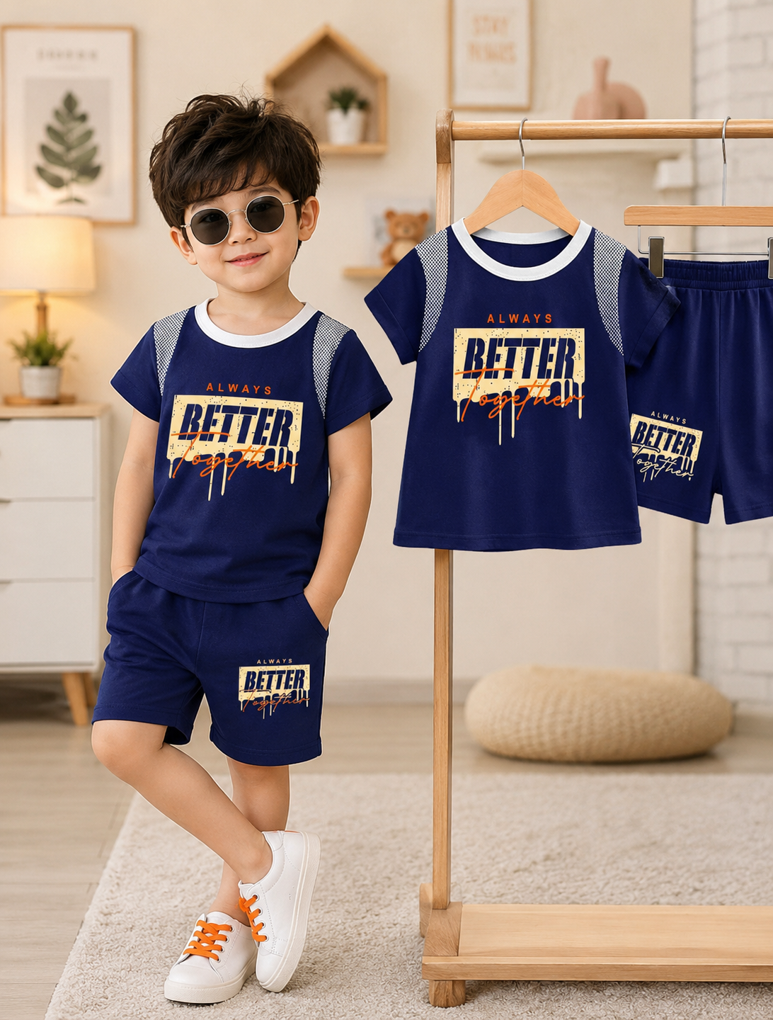 Cotton T shart + pant set