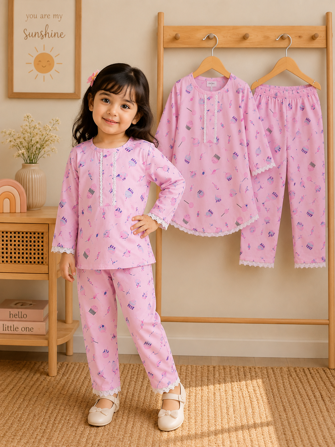 Girls Tops + plazu set ২ বছর থেকে ১২ বছর পর্যন্ত হবে