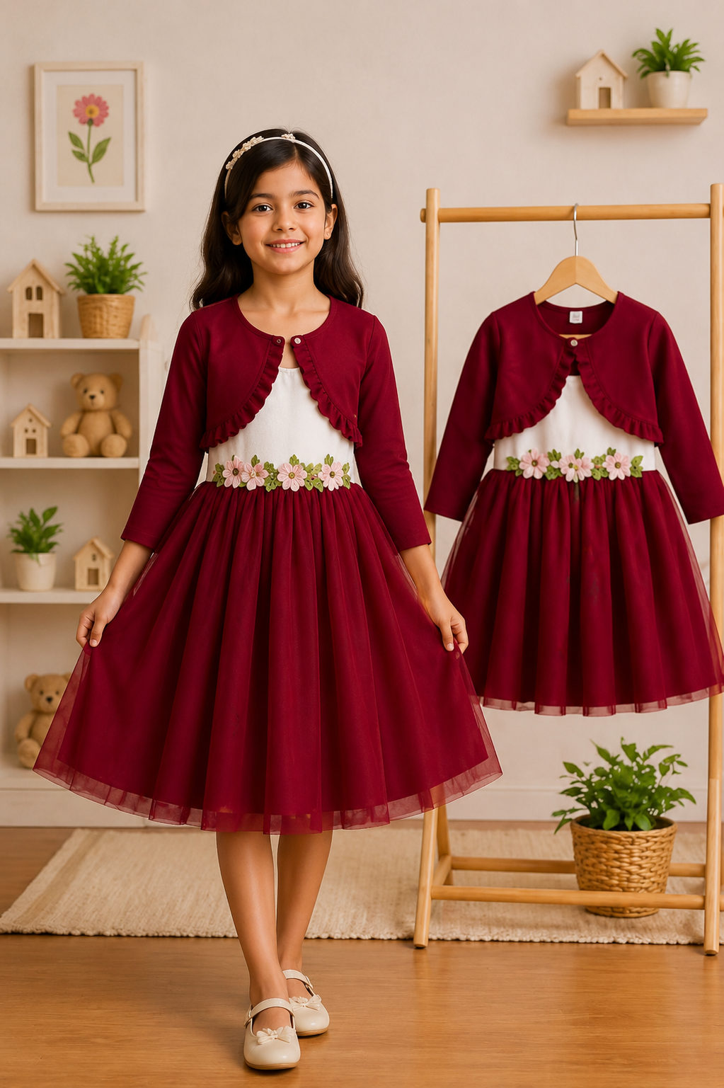Girls Tops + koti set