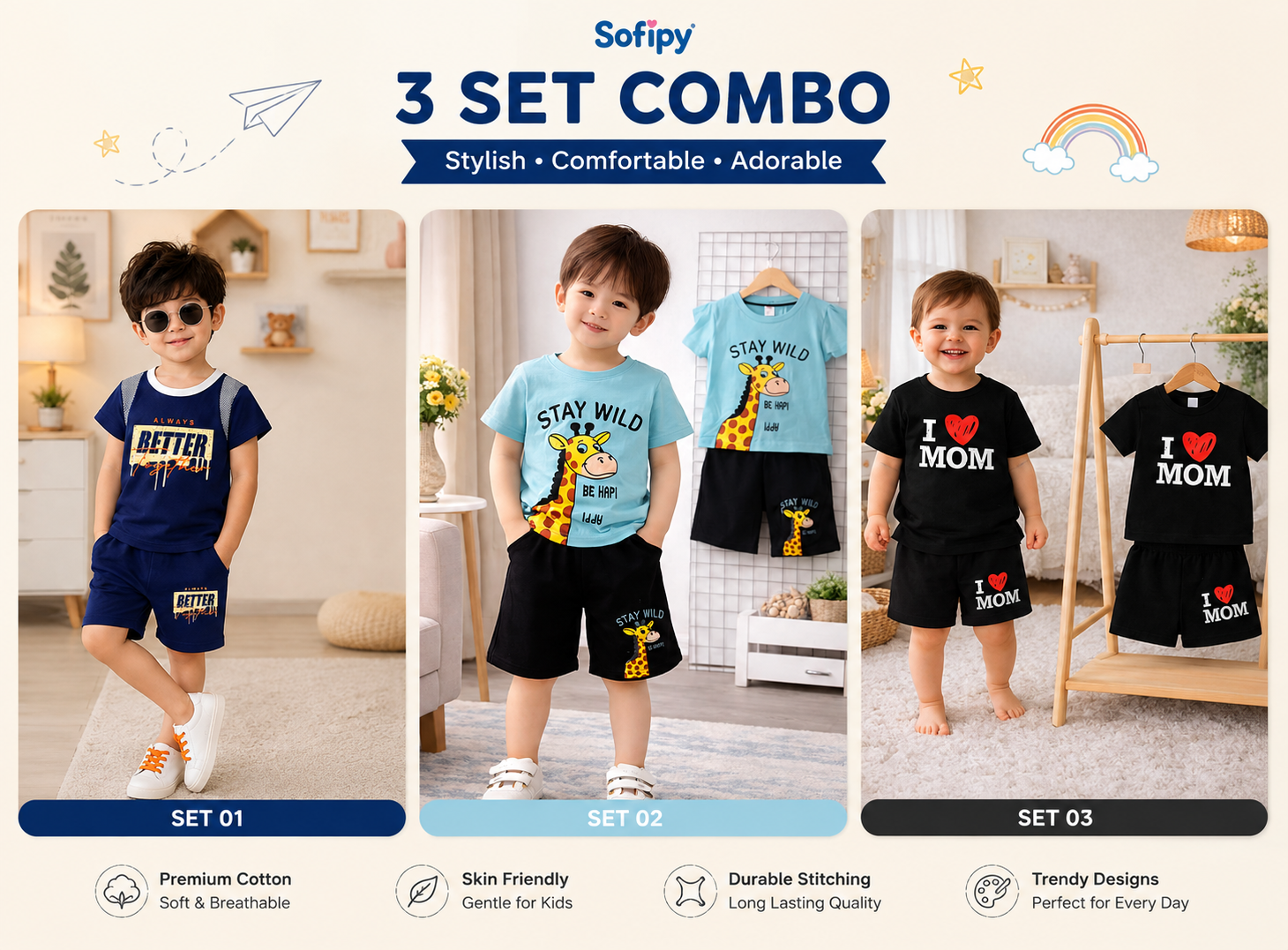 3 set combo