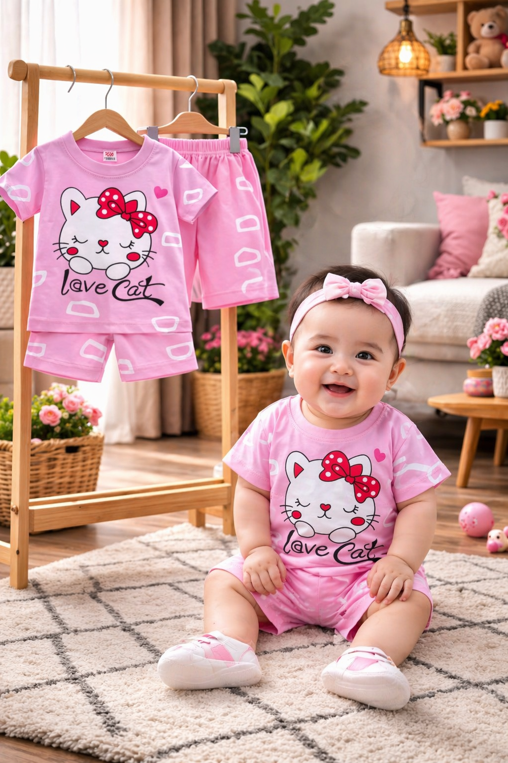 Cotton T shart + pant set